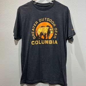 Men’s Columbia Graphic T Shirt Size Medium